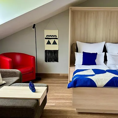 شقة Apartmenthaus Hohenfels *